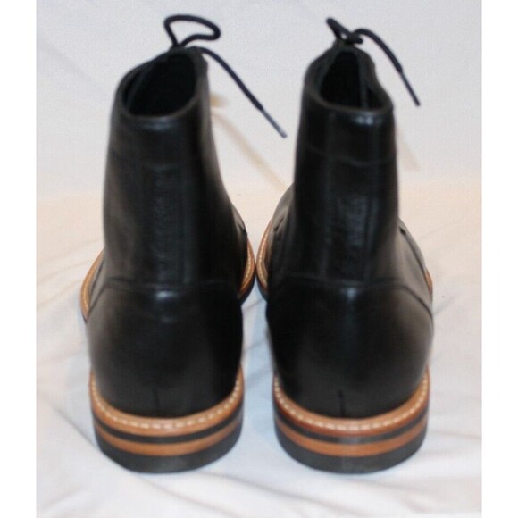 NISOLO MEN'S ALL WEATHER ANDRES SUEDE BOOTS BLACK SZ 9 $280 NWOB - Picture 4 of 5